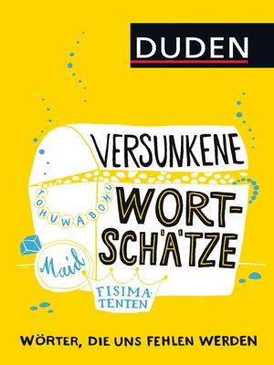 cover image of Versunkene Wortschätze